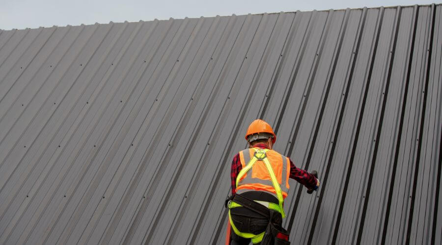 Professional metal roof installation services in Outlook, WA